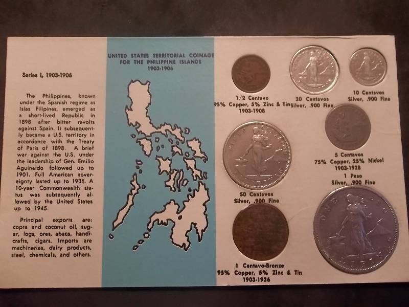 Philippine Coinage 1903-1936