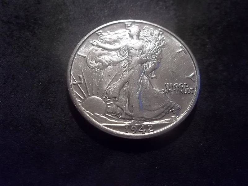 1942 S Walker Half Dollar