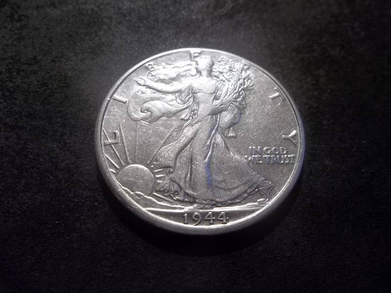 1944 D Walker Half Dollar