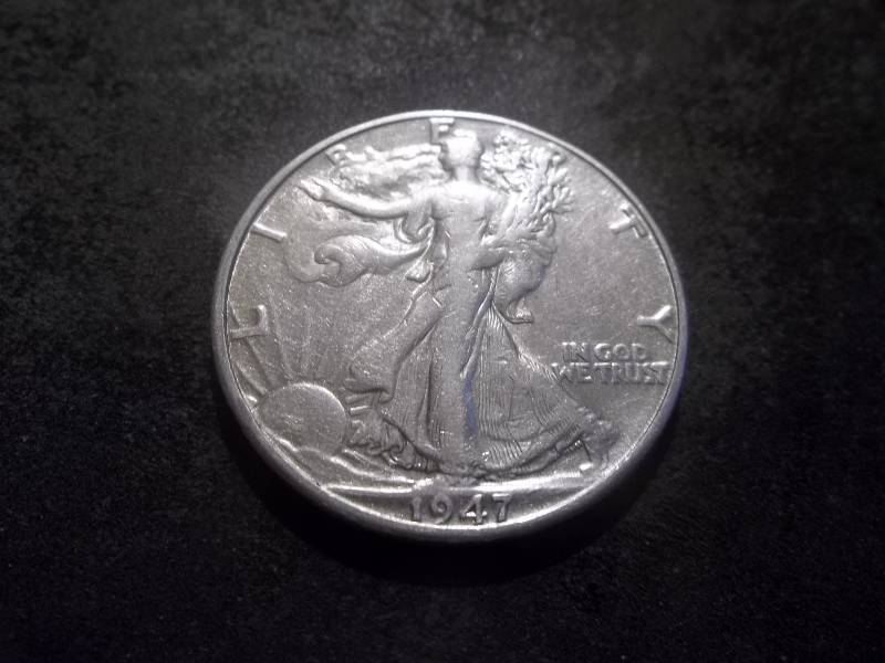 1947 D  Walker Half Dollar