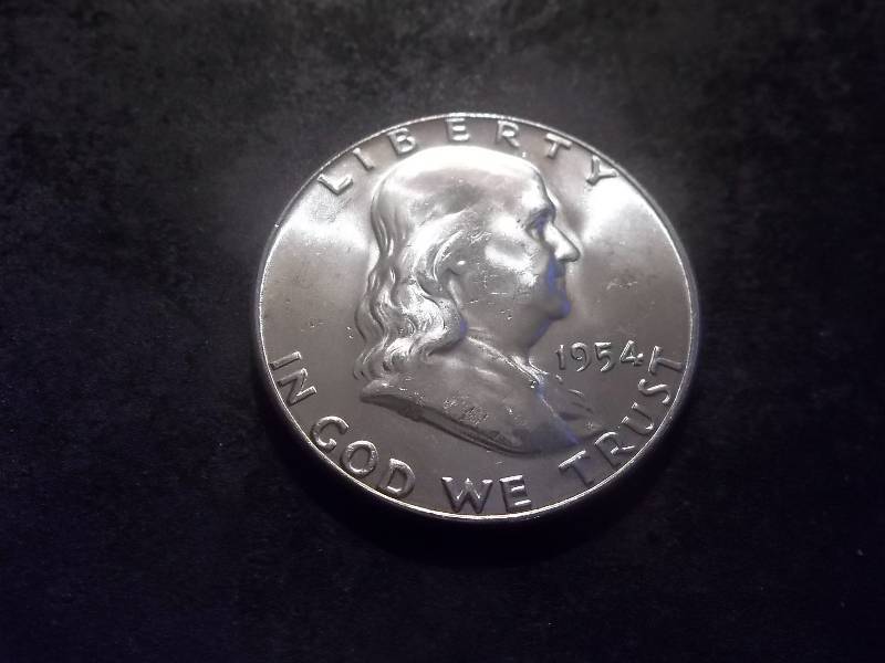 1954  Franklin Half Dollar