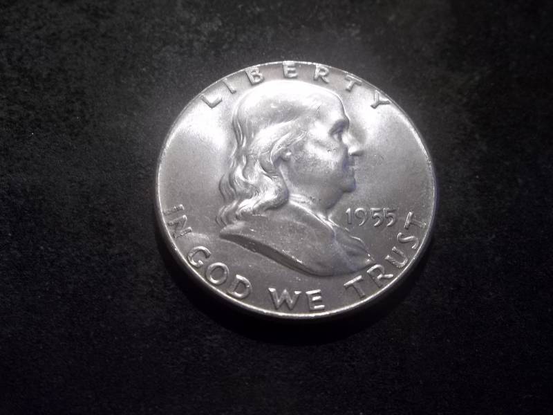 1955 Franklin Half Dollar