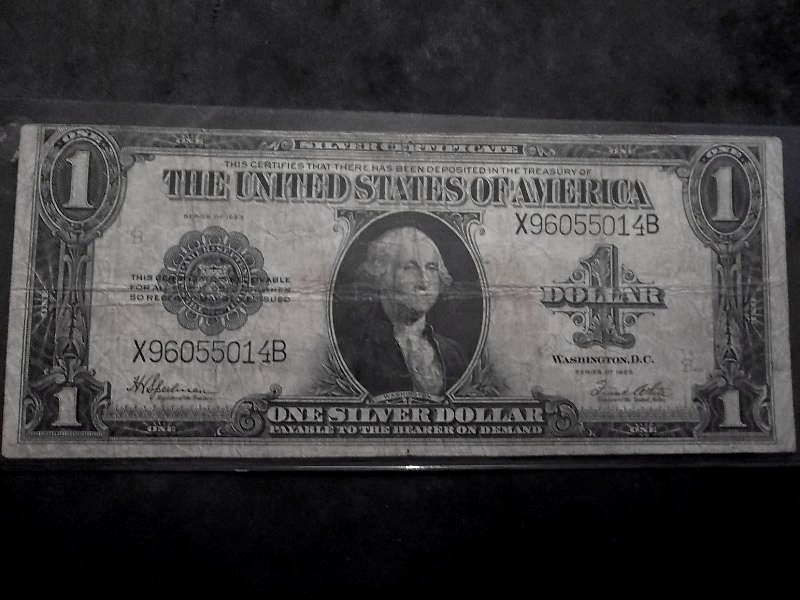 One Dollar Horse Blanket Silver Certificate Series 1923