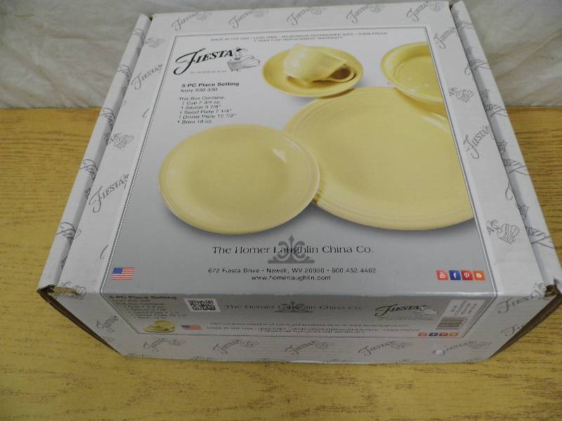 New Fiesta 5 Piece Place Setting