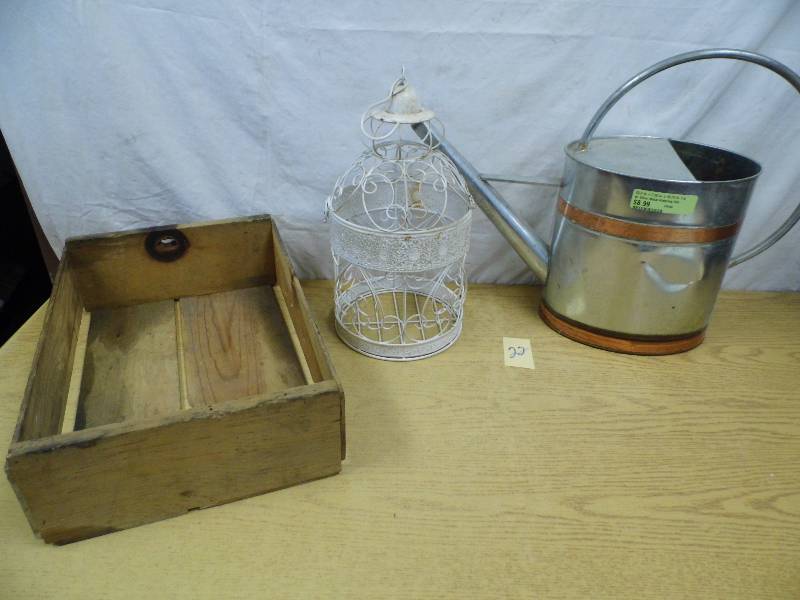 Water Can - Bird Cage - Crate