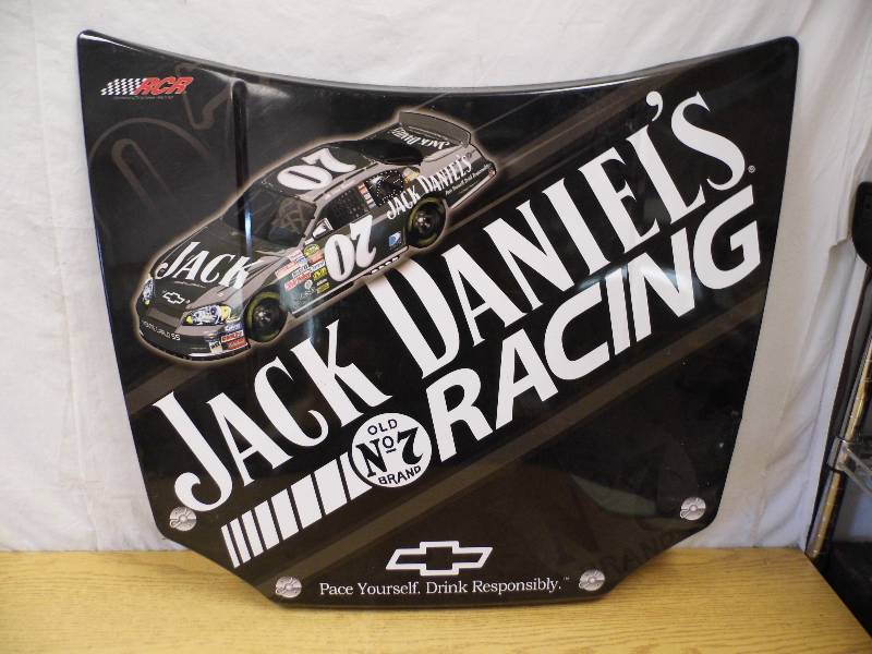 Car Hood Shaped Jack Daniels Sign