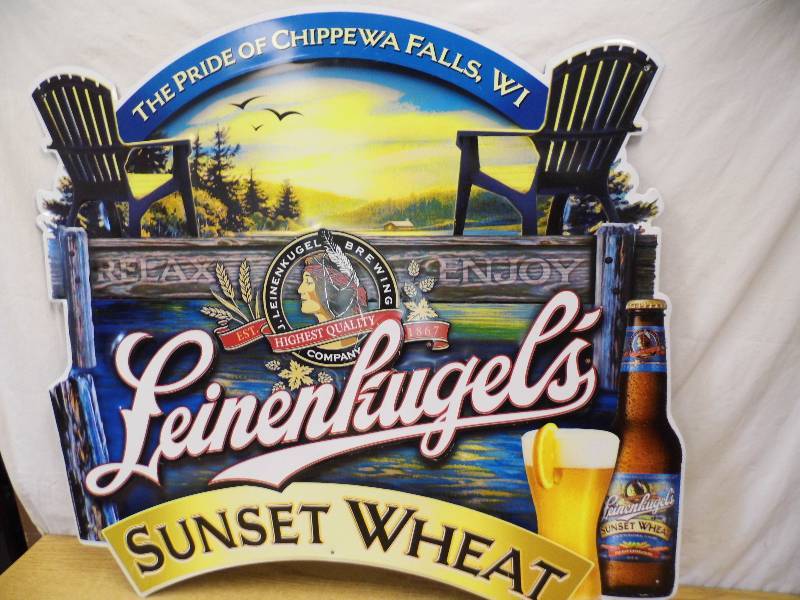 Leinenkugel Metal Sign