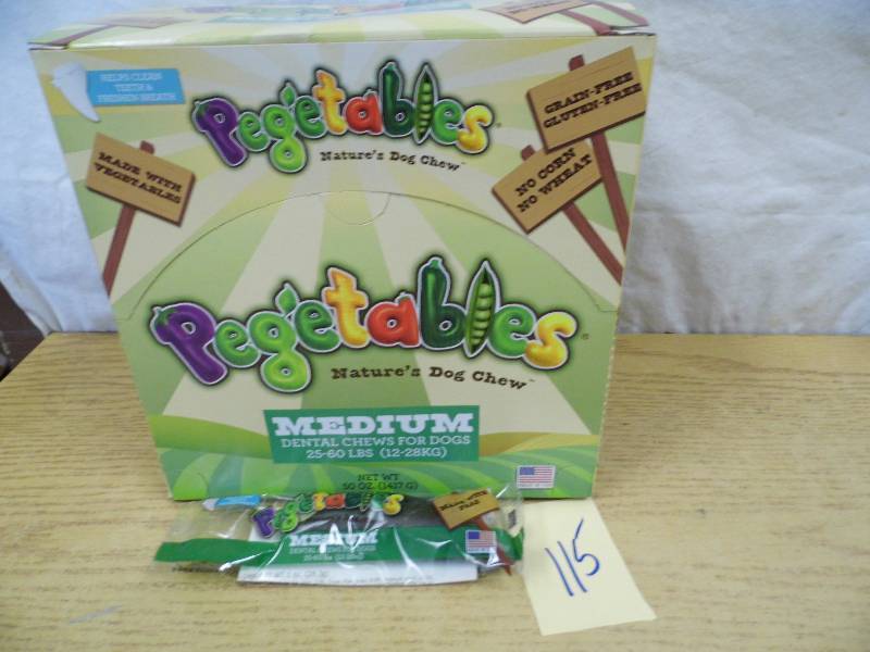 Pegetables Dog Chews
