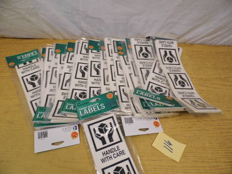Handle with Care Labels
