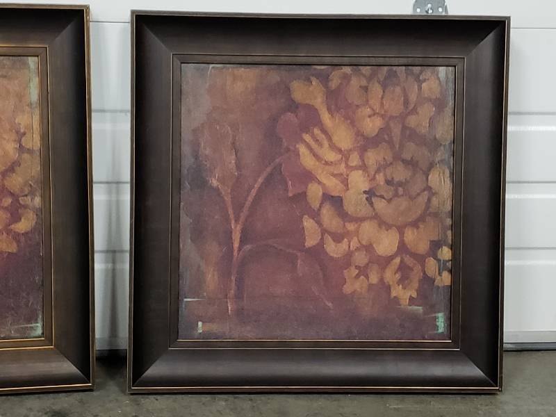 lot 85 image: (2) Framed Artworks