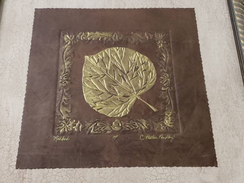 lot 95 image: (2) C Butler Pendley Signed Artist Proof Embossed Artwork
