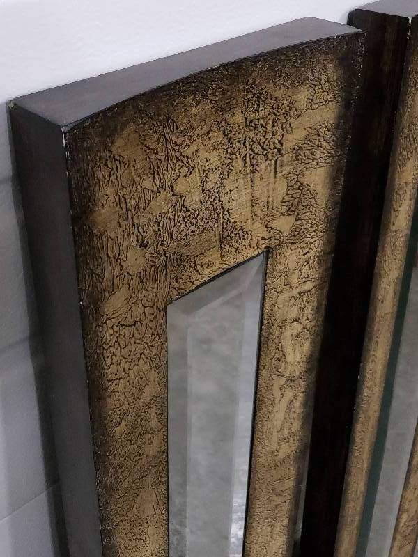 lot 104 image: Ornate Framed Vertical Mirrors