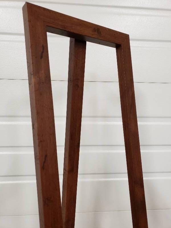 lot 108A image: Large Modern Wooden Easel  Painting Stand