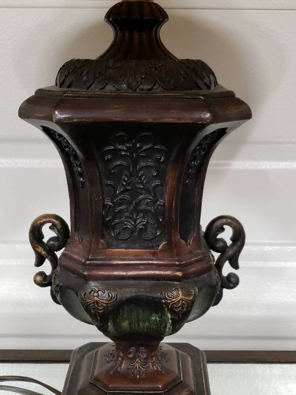 lot 120 image: Urn or Vase Styled Designer Table Lamp