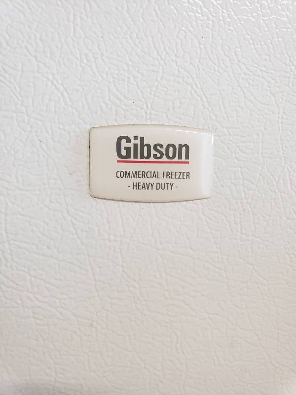 lot 187 image: Gibson Commercial Freezer, Heavy Duty