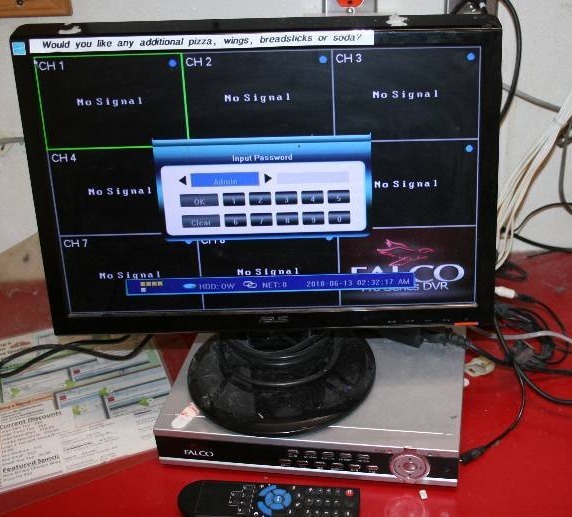 lot 32 image: Security System