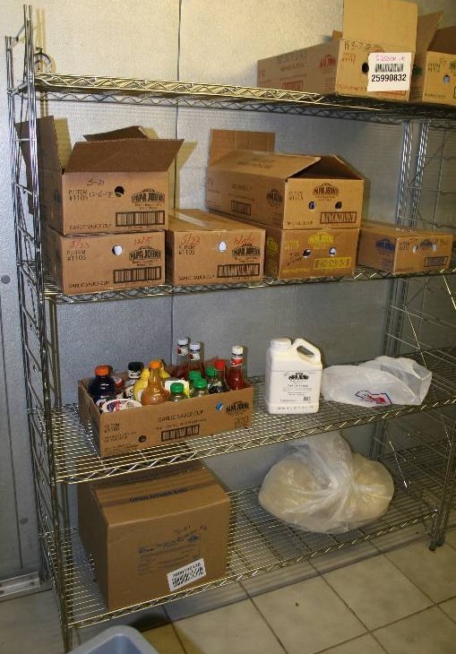 lot 78 image: Free Standing NSF Wire Shelf