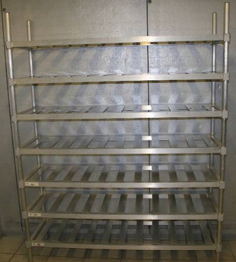 lot 83 image: Aluminum Shelf