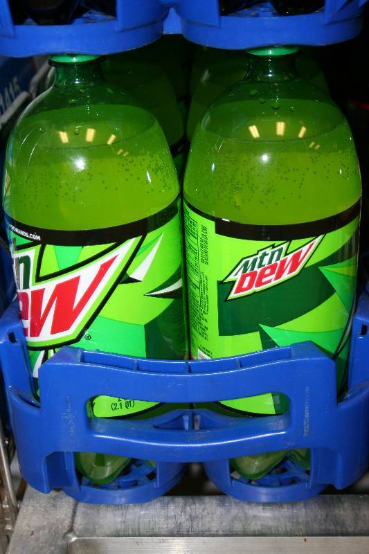lot 110 image: Two Liter Bottles of Soda