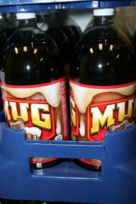 lot 121 image: Two Liter Bottles of Soda