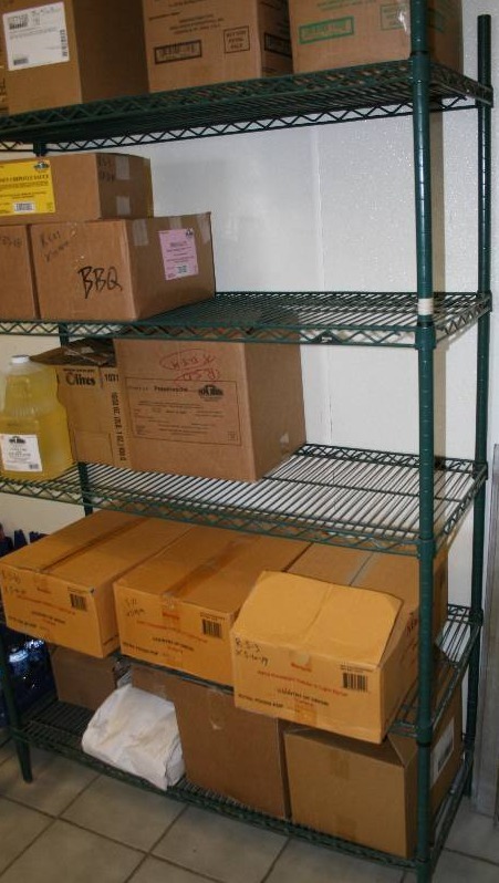 lot 132 image: Wire Shelf