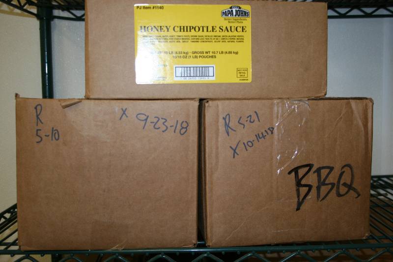 lot 137 image: Bags of Sauce