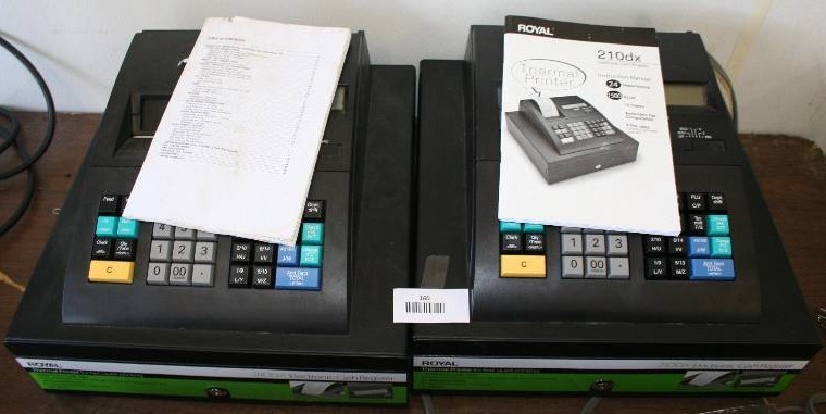 lot 160 image: Cash Registers