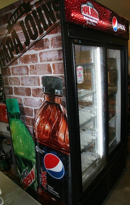 lot 188 image: Commercial 2-Door Refrigerator
