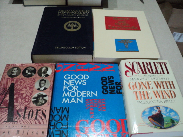lot 20 image: 5 books...