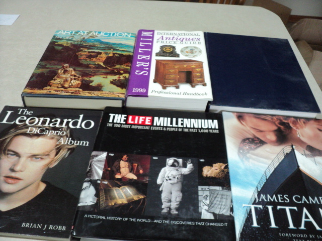 lot 21 image: 6 hardcover books...