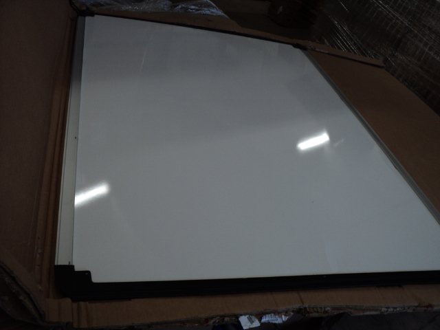 lot 48 image: 3 x 4 white board with balck and ...