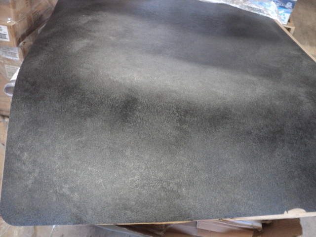 lot 49 image: 2 black floor mats 45 x 52 one has ...