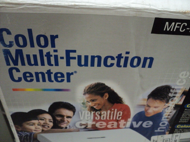 lot 63 image: Brother color multi-function center...