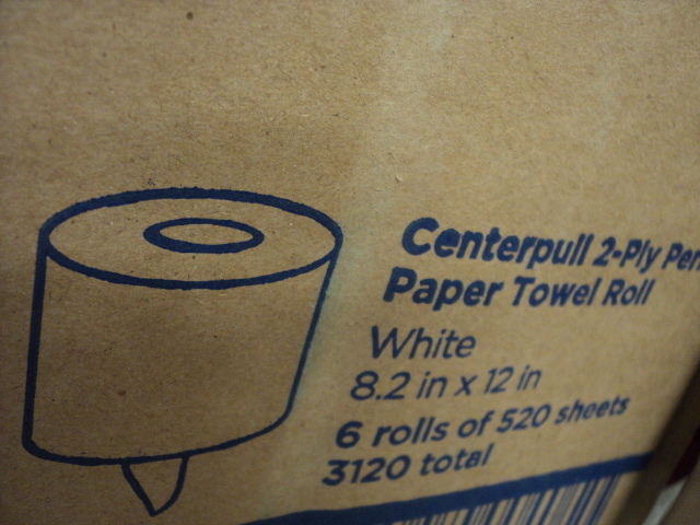 lot 81 image: 6 rolls of Pacific Blue paper towel...