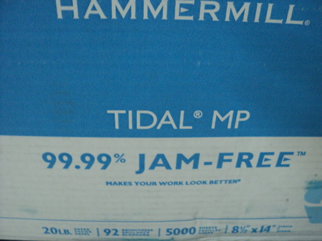 lot 91 image: 5000 sheets of Hammermill 8.5 x 14 ...