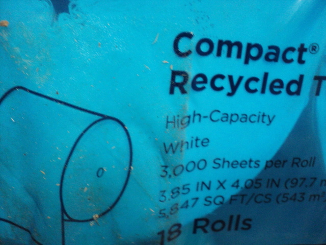 lot 113 image: Compact toilet paper coreless 1 ply...