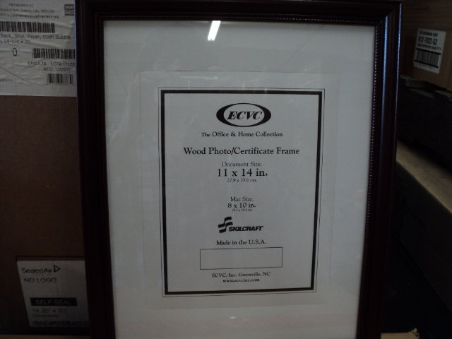 lot 124 image: 12 11 x 14 certificate frames...