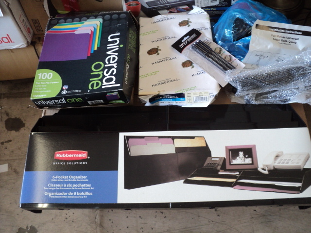 lot 135 image: office supplies - see all pictures...
