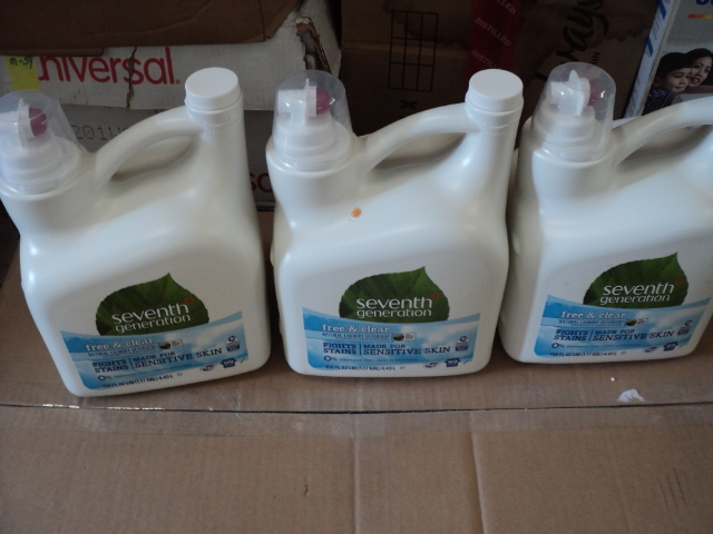 lot 146 image: 3 gallons Seventh Generation laundr...