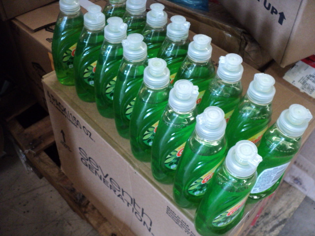 lot 151 image: 16 bottle of Gain dishwashing liqui...