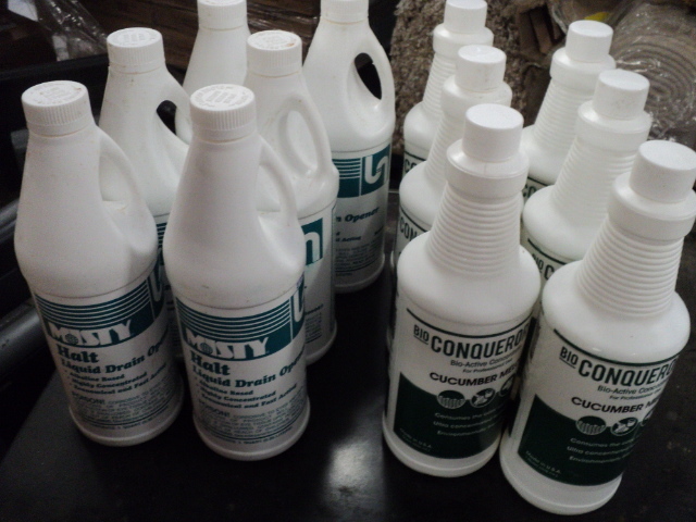 lot 154 image: 6 bottles of Misty Holt Liquid Drai...