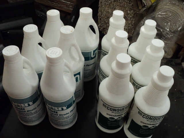 lot 155 image: 6 bottles of Misty Holt Liquid Drai...