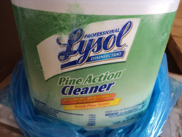 lot 156 image: 1 gallon Lysol Cleaner...