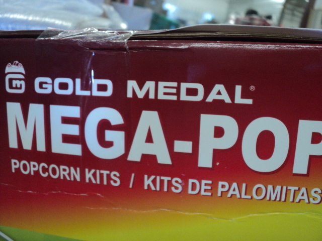 lot 180 image: Gold Medal Mega-Pop popcorn kits...