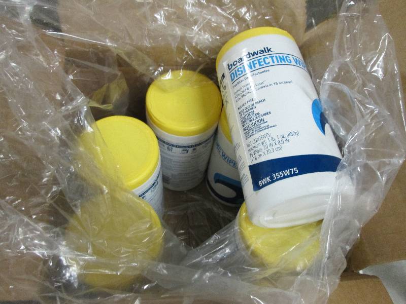 Boardwalk Disinfecting Wipes Lemon ...