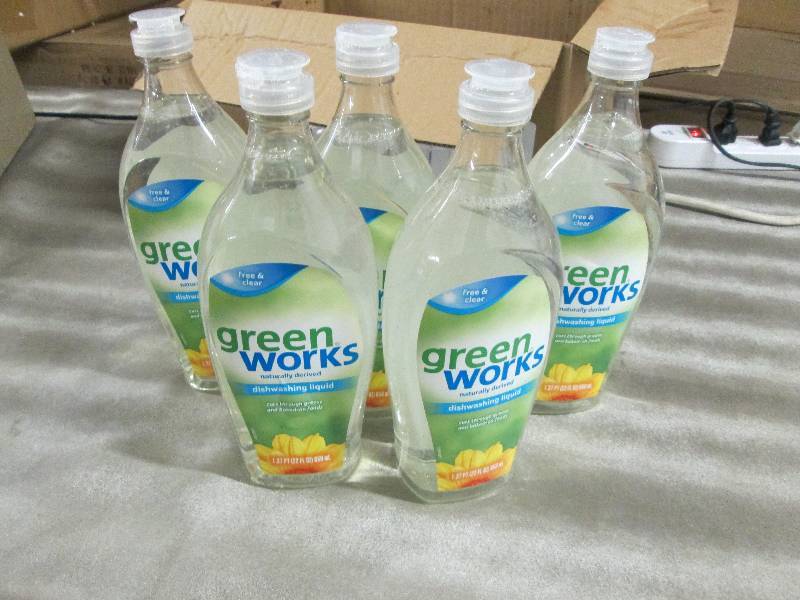 Lot of 5 Green Workd 22 oz Dishwash...