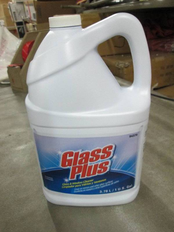 3 Gallons Glass Plus Cleaner Retail...