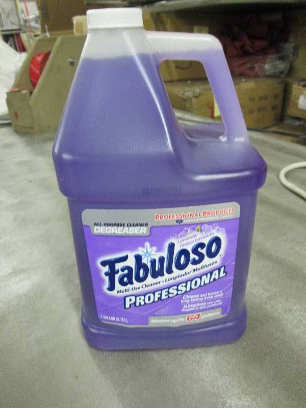 Case of 4 gal Fabuloso Professional...