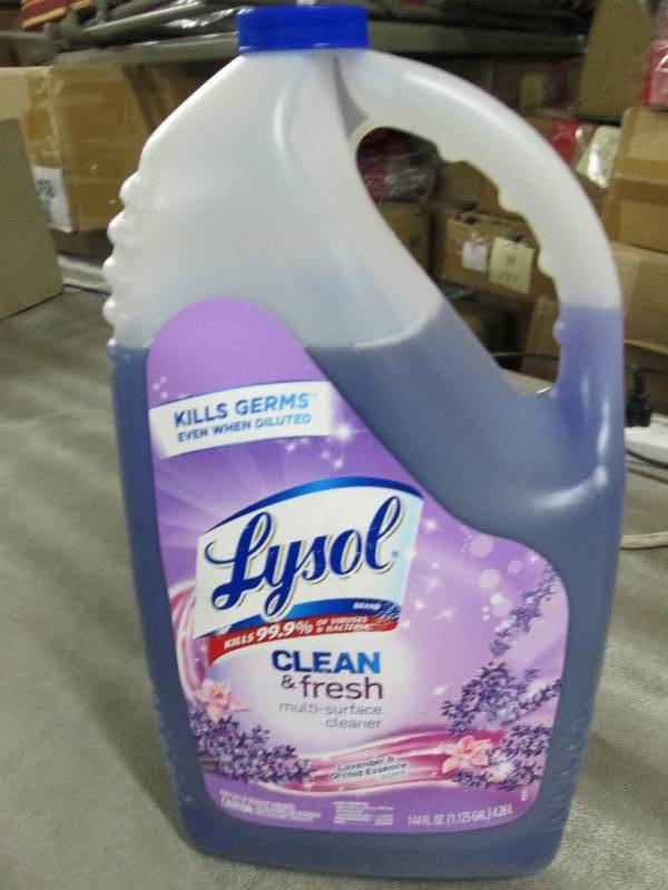 Lot of 4  144 fl oz Lysol Clean & ...