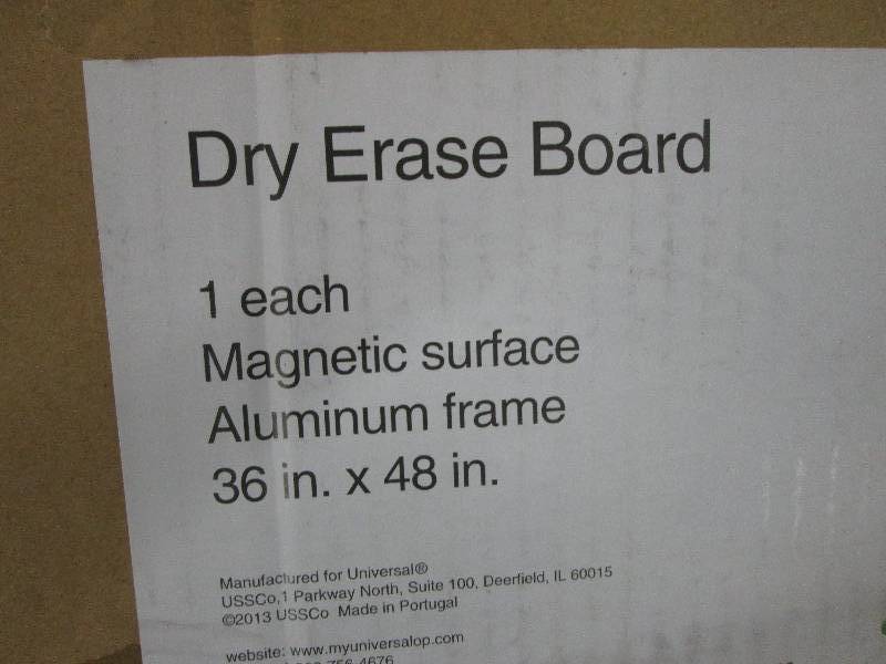 UNV43734 - Magnetic Dry Erase Board...